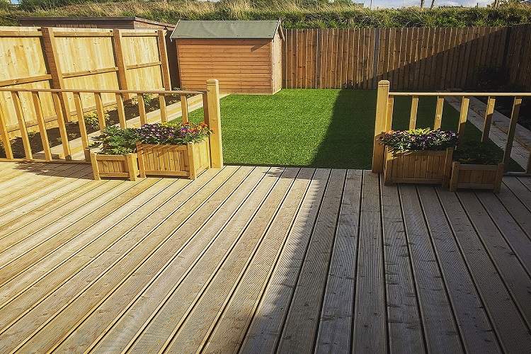 A freshly finished home is the sign of completed development