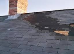 Example of roofing problems