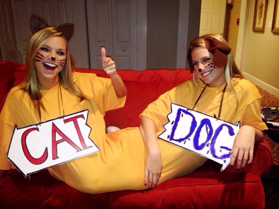 make a catdog costume