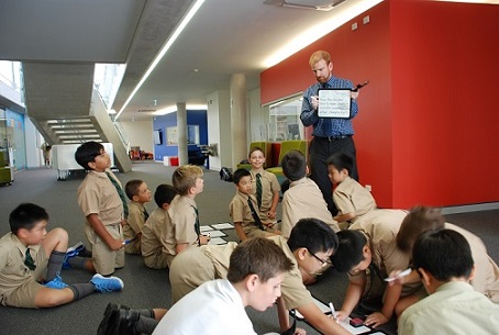 School boys’ commit to silence for a day