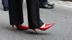 Employee sent home for not wearing high heels