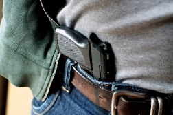 This insurance agency requires its employees to carry guns